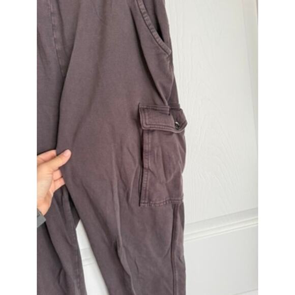 Aerie brown cargo sweatpants size medium - Picture 2 of 3